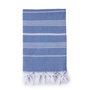 Mijolnir Toalla de playa Fouta Azul y blanco 80 x 170 cm